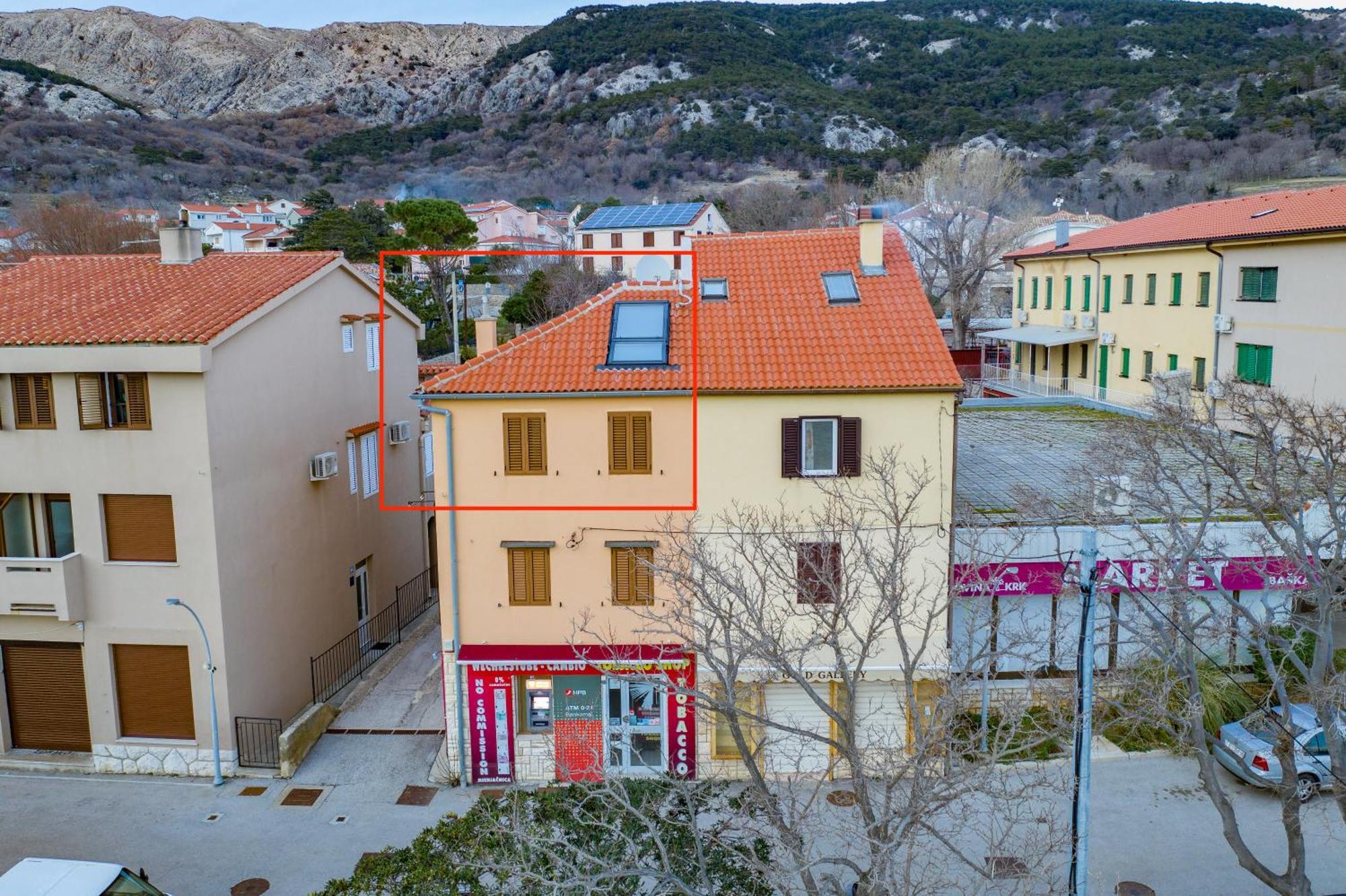 Seaview Apartments Baska Baška Quarto foto