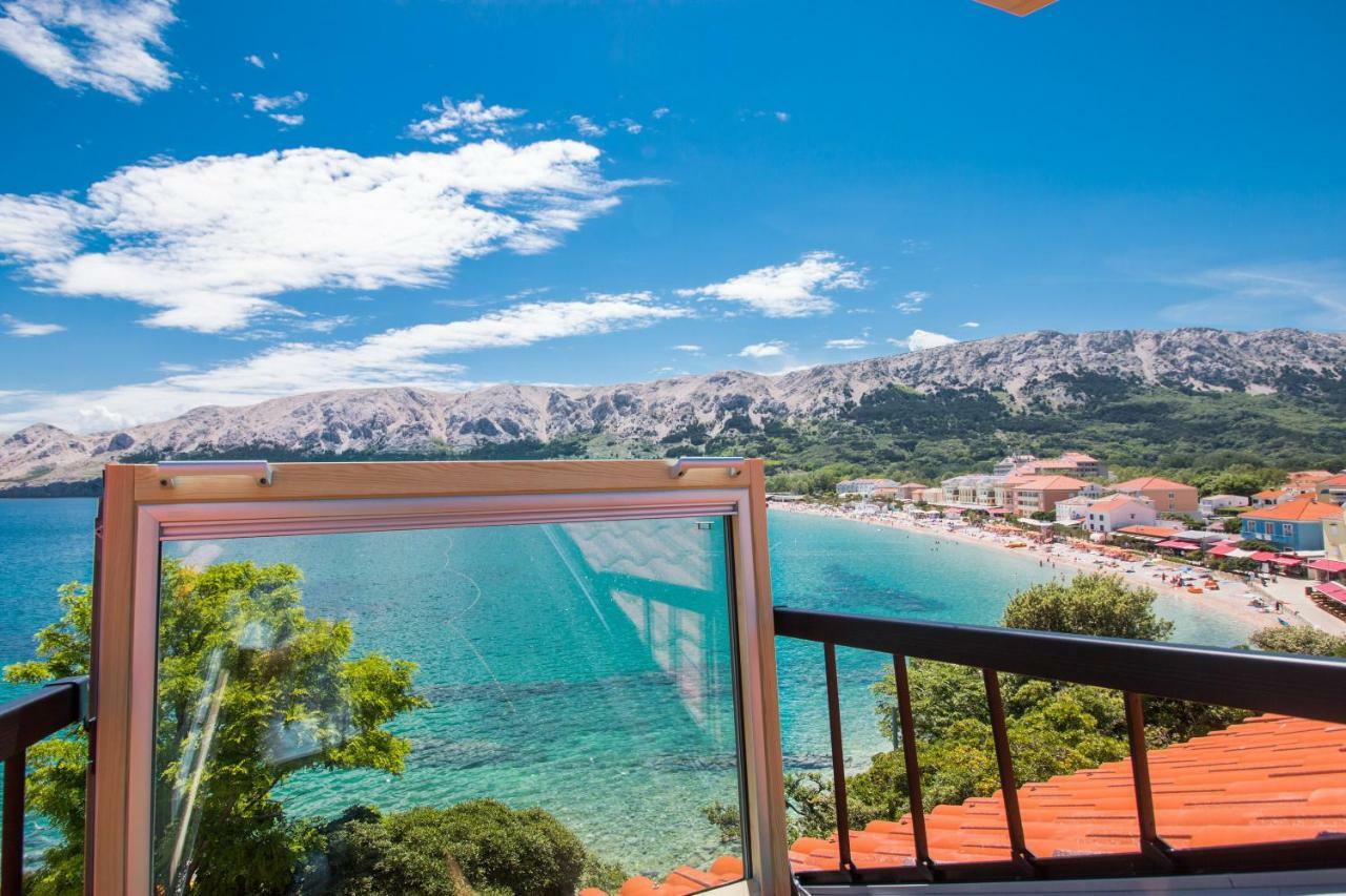Seaview Apartments Baska Baška Exterior foto
