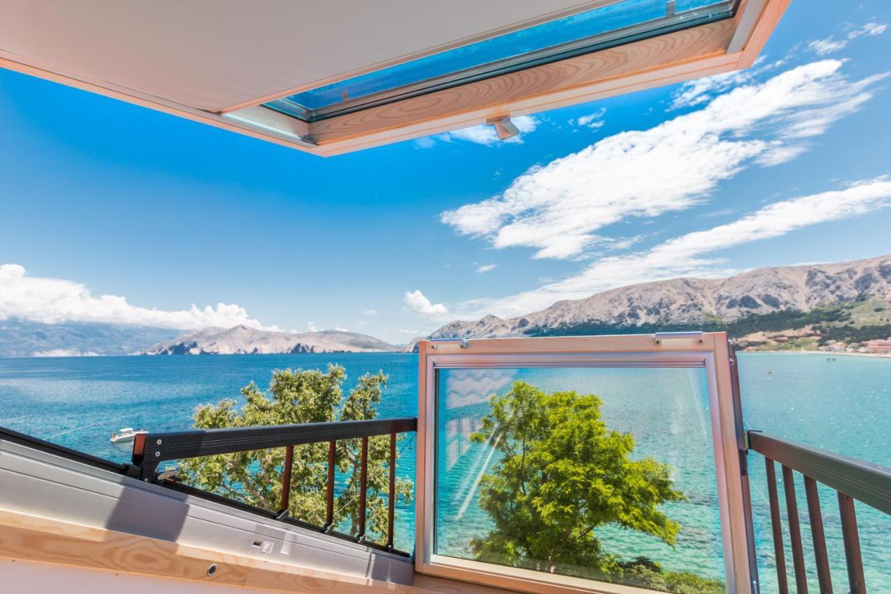 Seaview Apartments Baska Baška Exterior foto